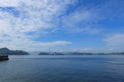 来島海峡大橋の遠景