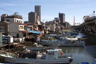 昭和の風景が残る子安漁港