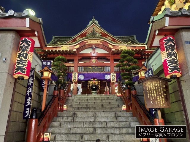 上野広小路の摩利支天 徳大寺のフリー写真素材（無料）