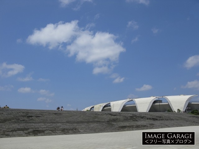 駒沢オリンピック公園・総合運動場陸上競技場のフリー画像（無料写真素材）