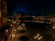ホテルミラコスタから眺めるファンタジーな夜景