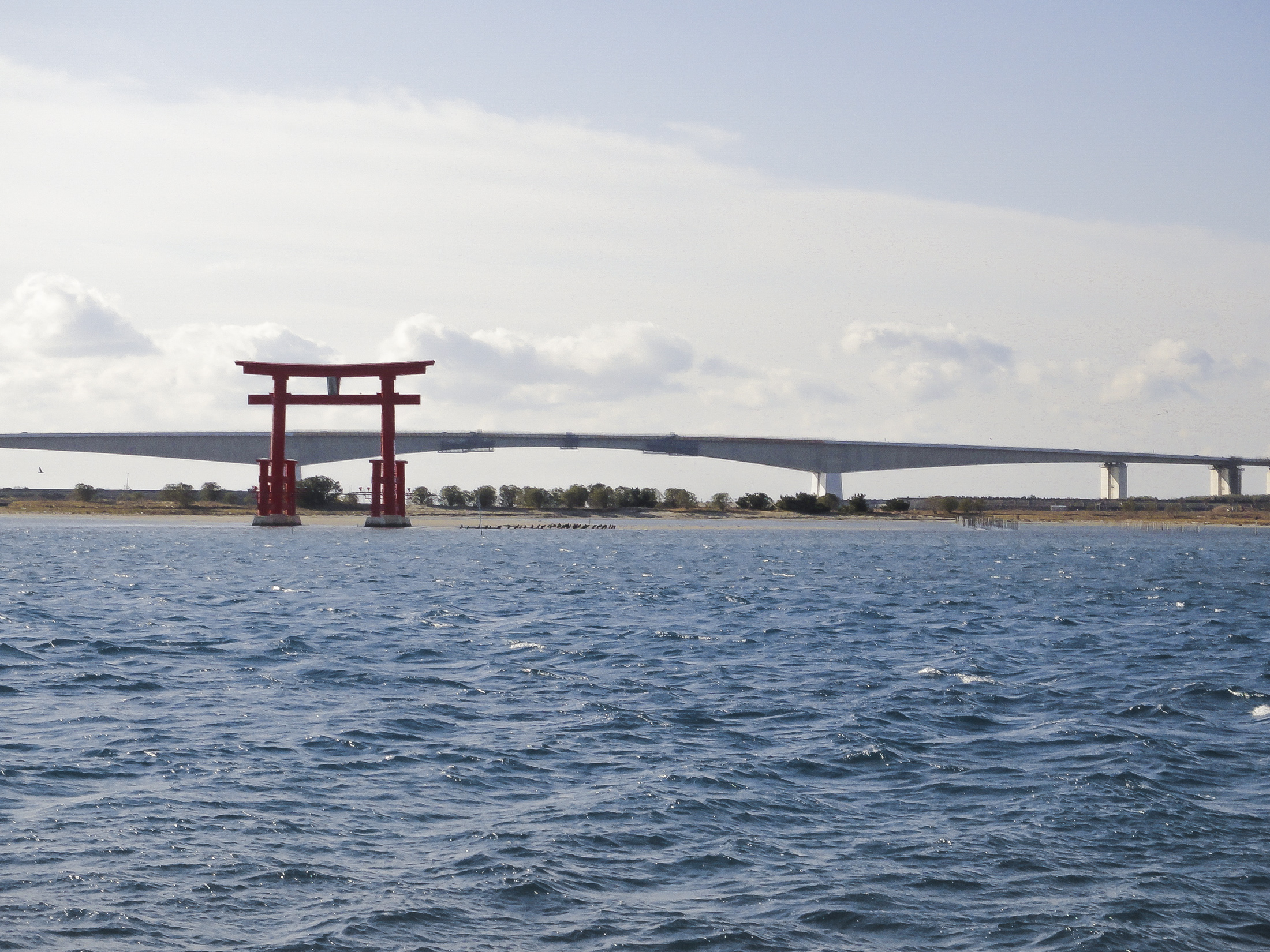 浜名湖 弁天島の赤鳥居 フリー写真素材 イメージガレージ