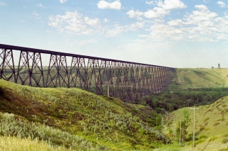 世界一の鉄道橋・ハイレベルブリッジ
