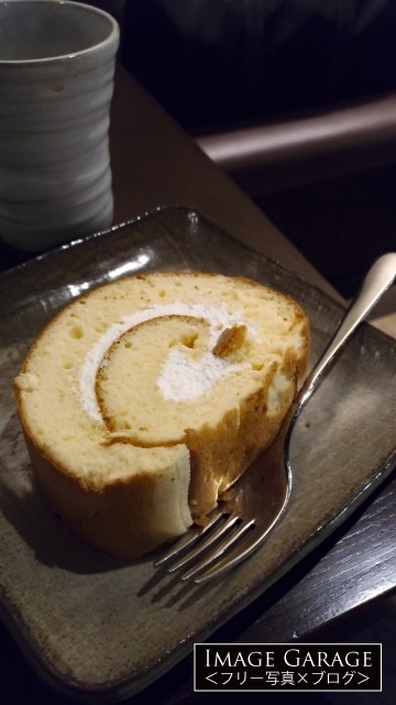 ロールケーキ・湯澤るうろのフリー写真素材（無料画像）