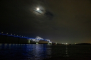 月夜の東京ゲートブリッジ