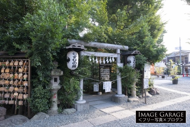 川越熊野神社・むすひの庭のフリー画像（無料写真素材）