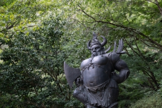 竹寺の牛頭明王像