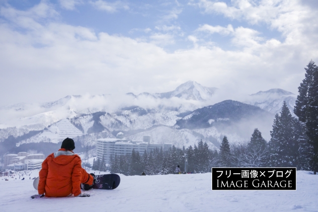 石打丸山スキー場・ハツカ石ファミリーゲレンデのフリー写真素材（無料画像）