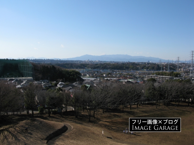 川和富士からの眺め（富士山方向）のフリー画像（無料写真素材）