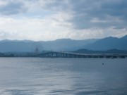 観覧車があった時代の琵琶湖大橋