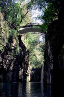 高千穂峡・真名井の滝と御橋
