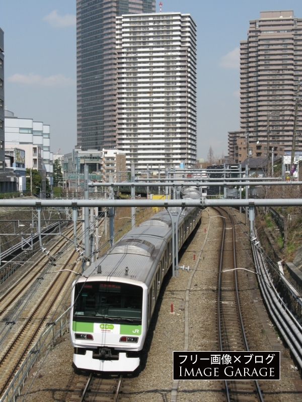 山手線・E231系500番台電車のフリー写真素材（無料画像）