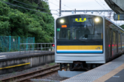 JR鶴見線・海芝浦駅行き電車（205系1100番台）