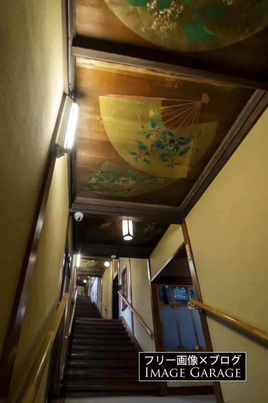 百段階段（ホテル雅叙園東京）のフリー写真素材（無料画像）