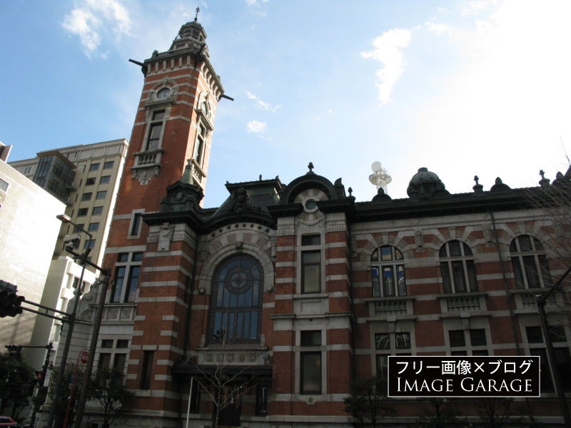 横浜市開港記念館（ジャックの塔）のフリー写真素材（無料画像）