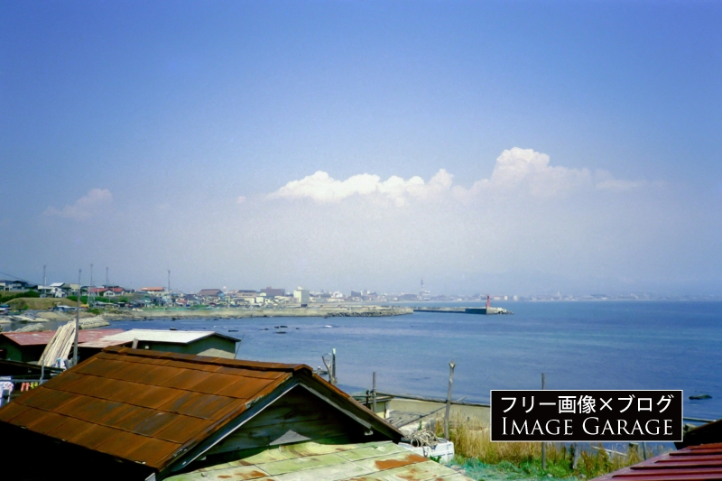 かつての函館市住吉町（立待岬付近）のフリー写真素材（無料画像）