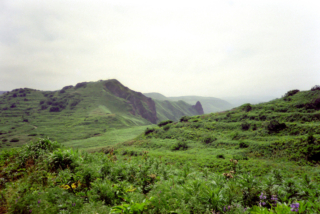 神威岬・尾根から見たかつての風景（1989年）