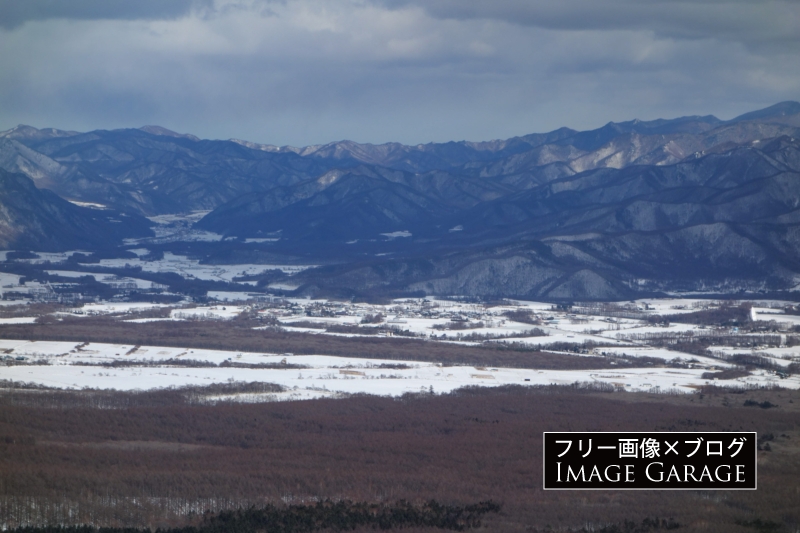 サンメドウズ清里スキー場からの眺めのフリー写真素材（無料画像）