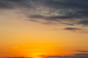 大晦日の夕焼けの空