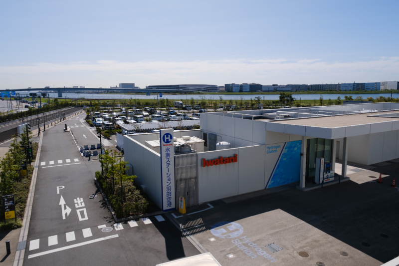 羽田イノベーションシティの駐車場の駐車場