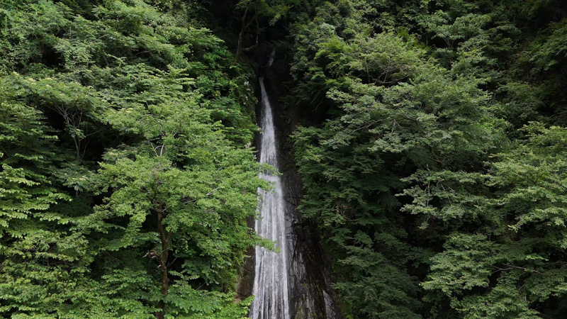 洒水の滝