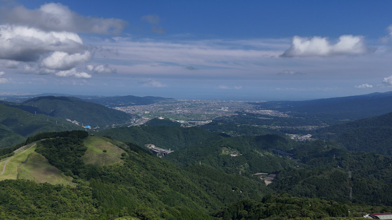 大野山からの眺め