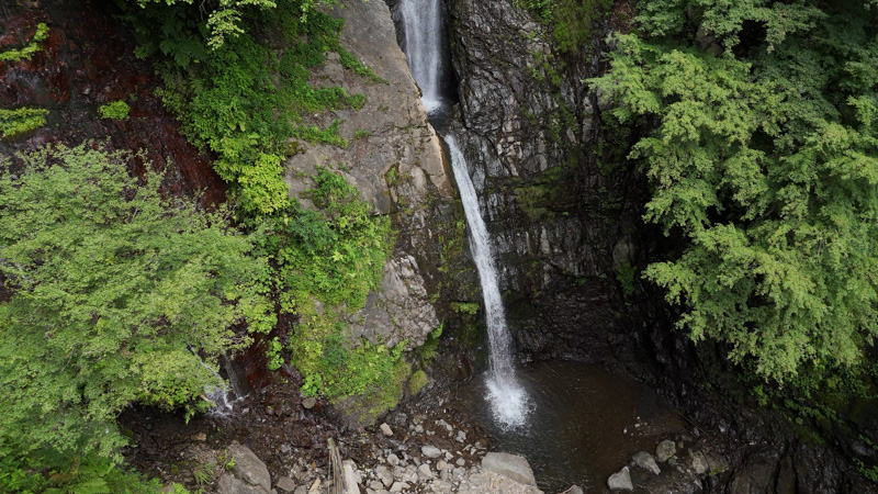 洒水の滝